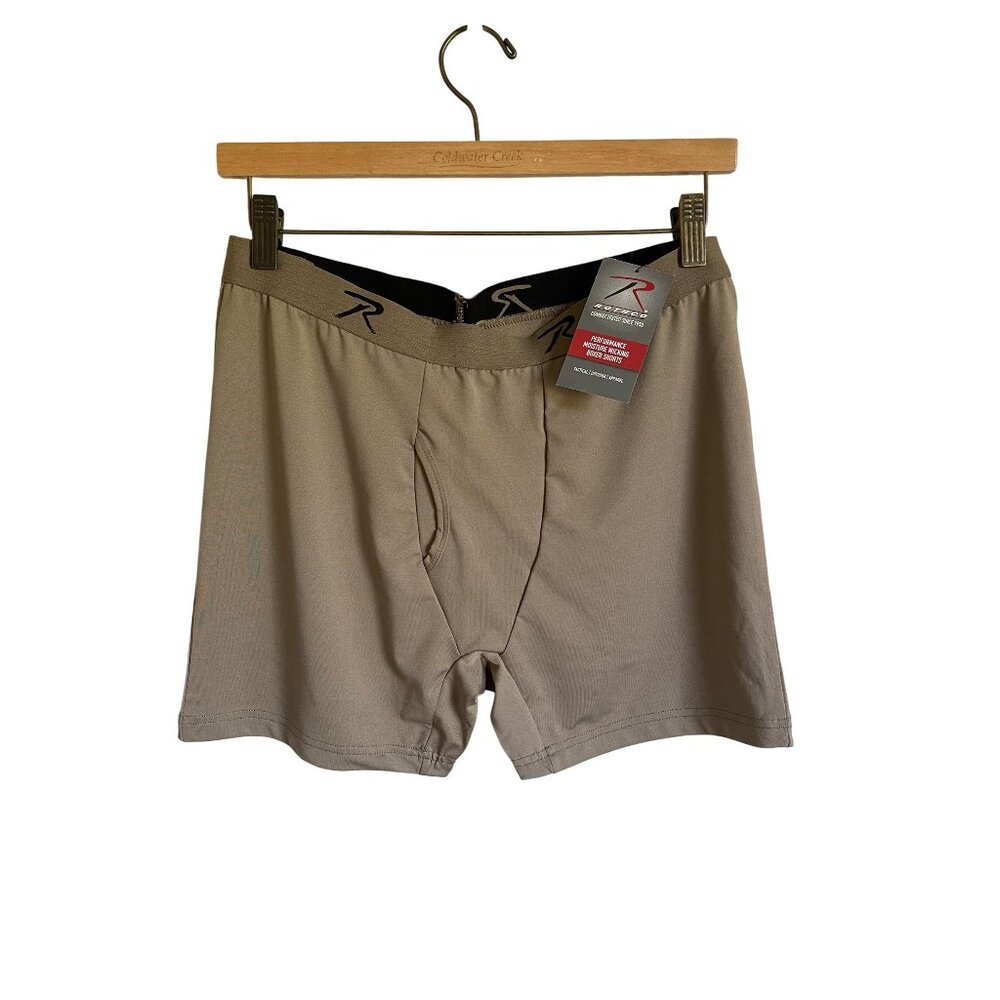 New! Set of 2 Rothco NWT Size Small Coyote Tan Combat Performance Moisture Wicki